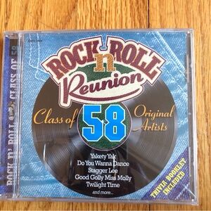 Rock n' Roll Reunion: Class of 58 by Various Artists New Unopened